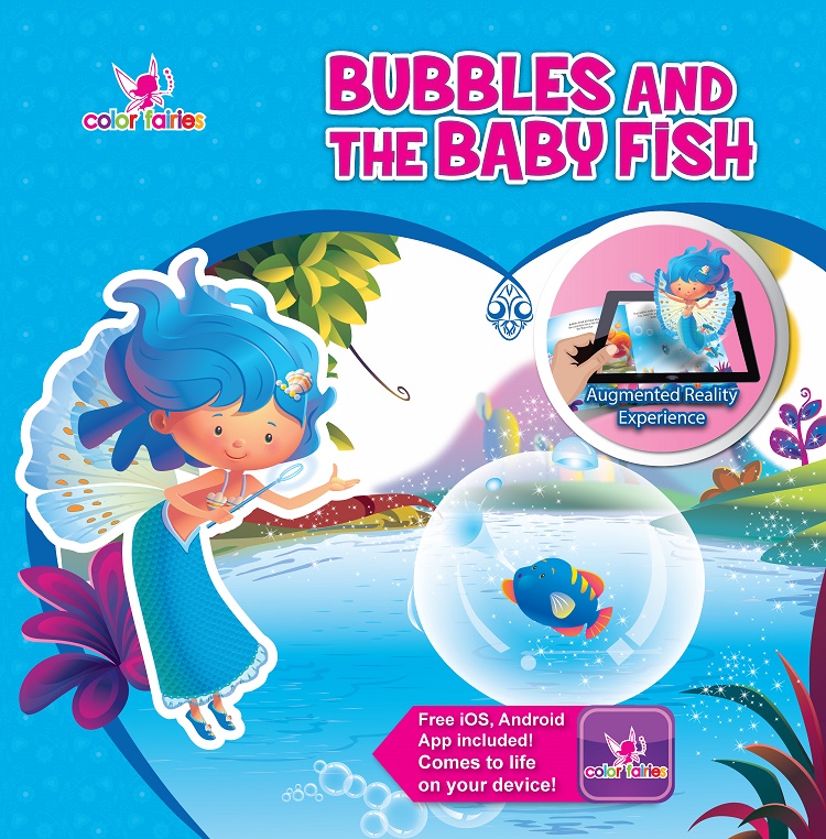 Bubble Blue and Baby Fish - Augmented Reality