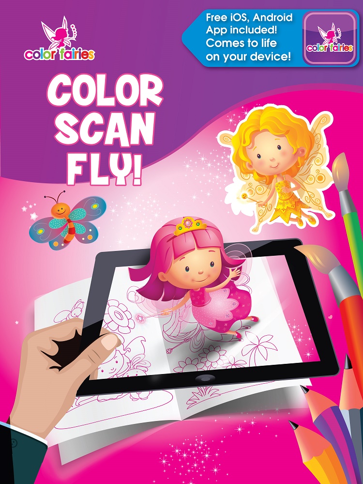 Color Fairies - Coloring Book AR